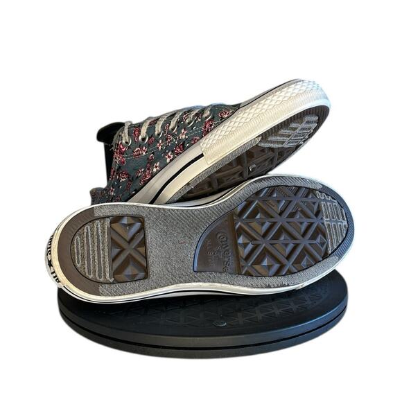 Womens Converse All Star CTAS Low Pink Rose Sneakers Size 8 Red Blue White - Picture 5 of 6